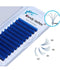 0.07MM BLUE COLOR VOLUME EYELASH EXTENSIONS